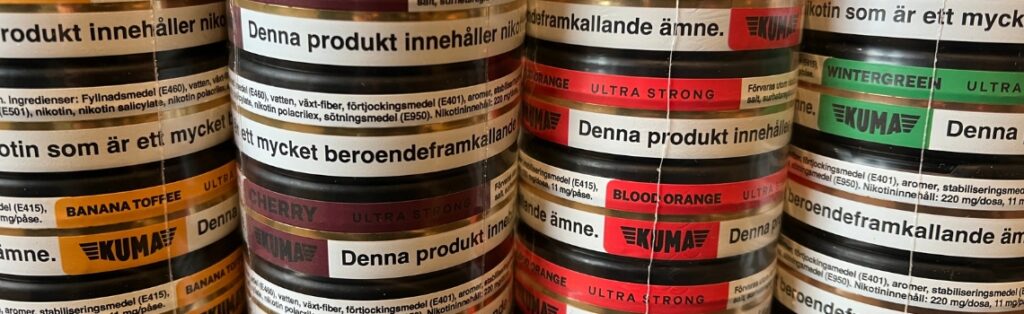 Stockar av KUMA snus