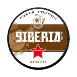 Siberia -80 Degrees Brown Portionssnus
