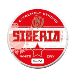 Siberia -80 Degrees White Dry Slim Portionssnus