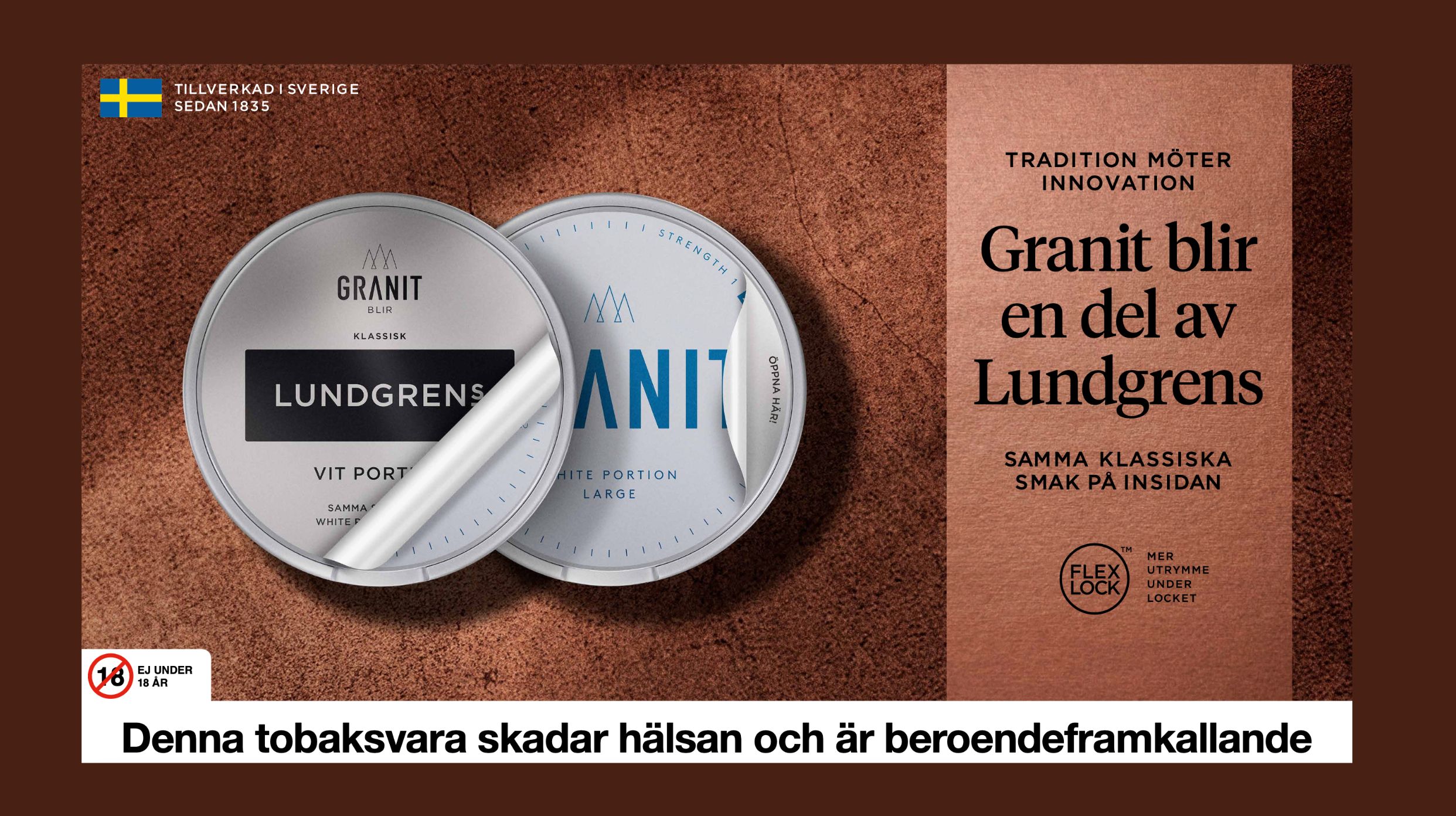 Granit fasas ut – smaken lever vidare i Lundgrens Klassisk
